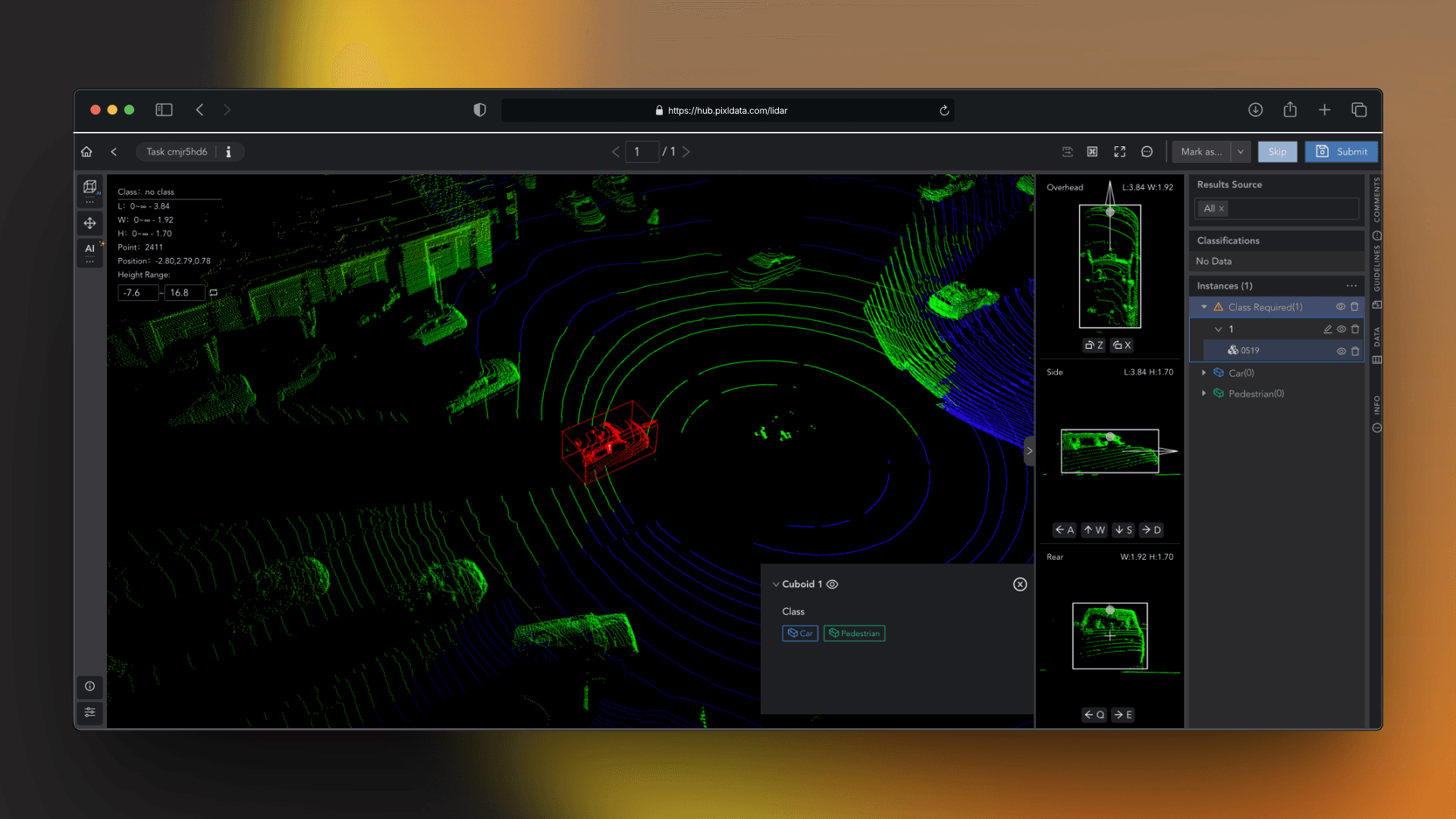 PixlHub smart annotation tool demo